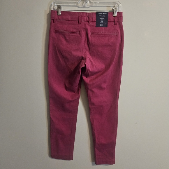 Gap Pink Slim City Crop Pants Size 2 NWT - Picture 2 of 8